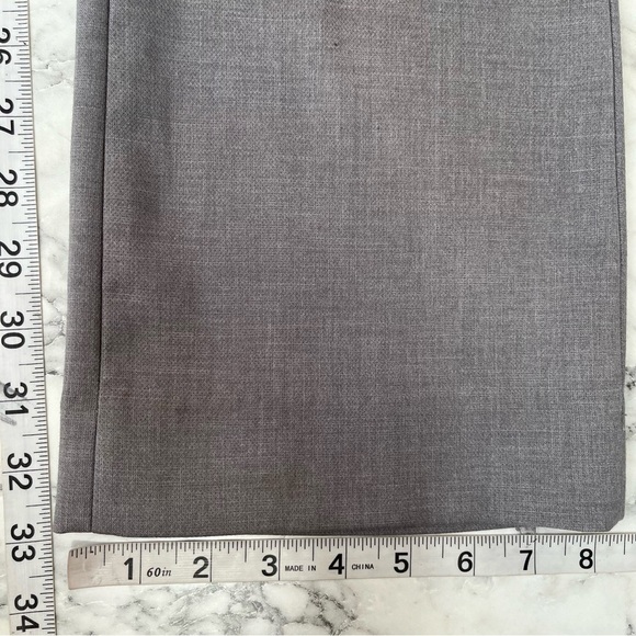 Abercrombie & Fitch Curve Love Low Rise Tailored Boot Trouser Pant Gray 27 Long - Picture 10 of 15